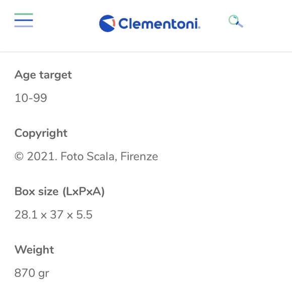 Clementoni 1000 Piece Puzzle: Vermeer - Girl With A Pearl Earring - Picture 6 of 7